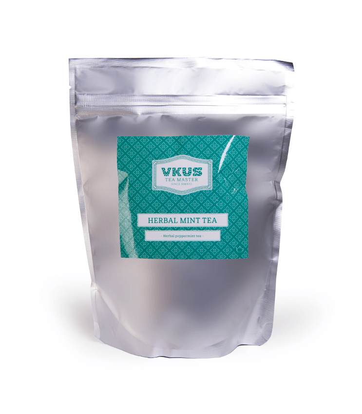 Травяной чай VKUS Мятный, в пирамидках на чайник, 20 шт. х 3 гр.