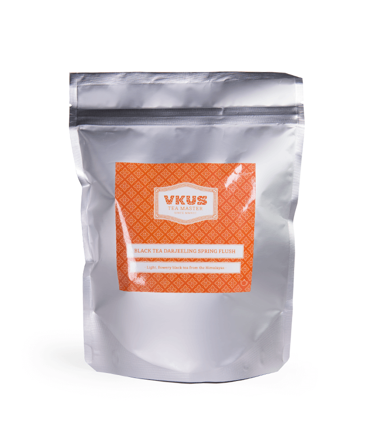 Черный чай VKUS Дарджилинг, в пирамидках на чайник, 20 шт. х 3,5 гр.