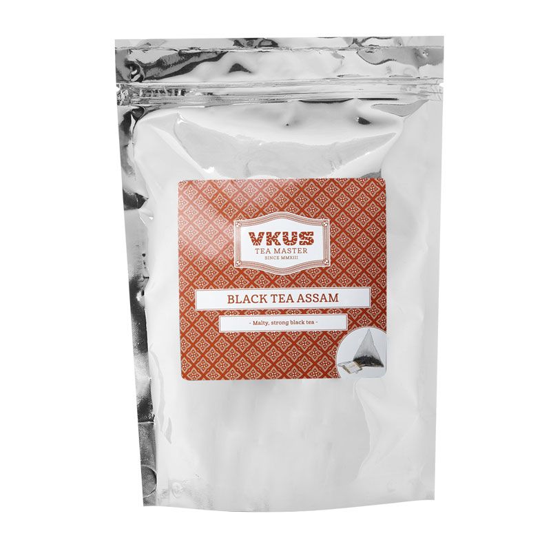 Черный чай VKUS Ассам, в пирамидках на чайник, 20 шт. х 3,5 гр.