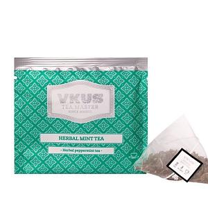 Травяной чай VKUS Мятный, в пирамидках на чашку, 20 шт. х 2 гр.