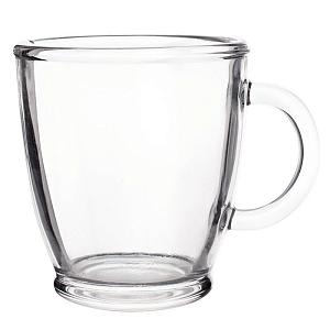 Чашка стекло, без логотипа, 320 мл.