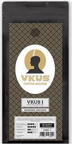 VKUS смесь I, 60% арабика / 40% робуста, 1000 г 