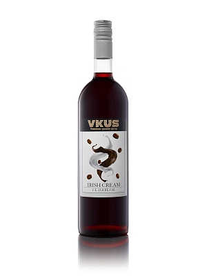 Сироп "Ирландский крем", Vkus, 1 л стеклянная бутылка