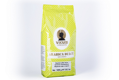 Кофе в зернах VKUS Arabica Dulce, 1000 г