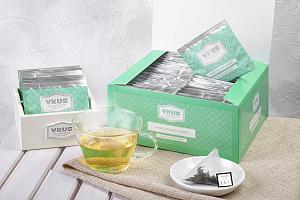 Зеленый чай VKUS Молочный улун, в пирамидках на чашку, 50 шт. х 2 гр.